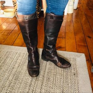 Frye kneehigh boots 8.5 brown